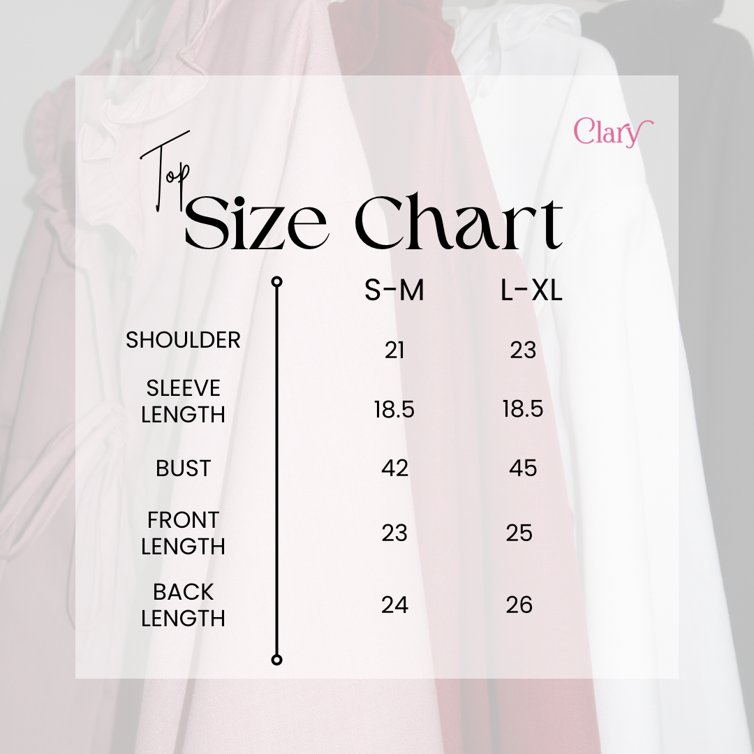 The Ruffle Top in Cherry