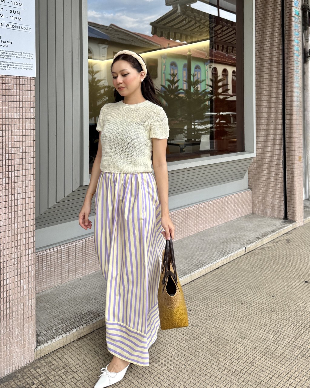 Candywave Skirt in Mango Berry