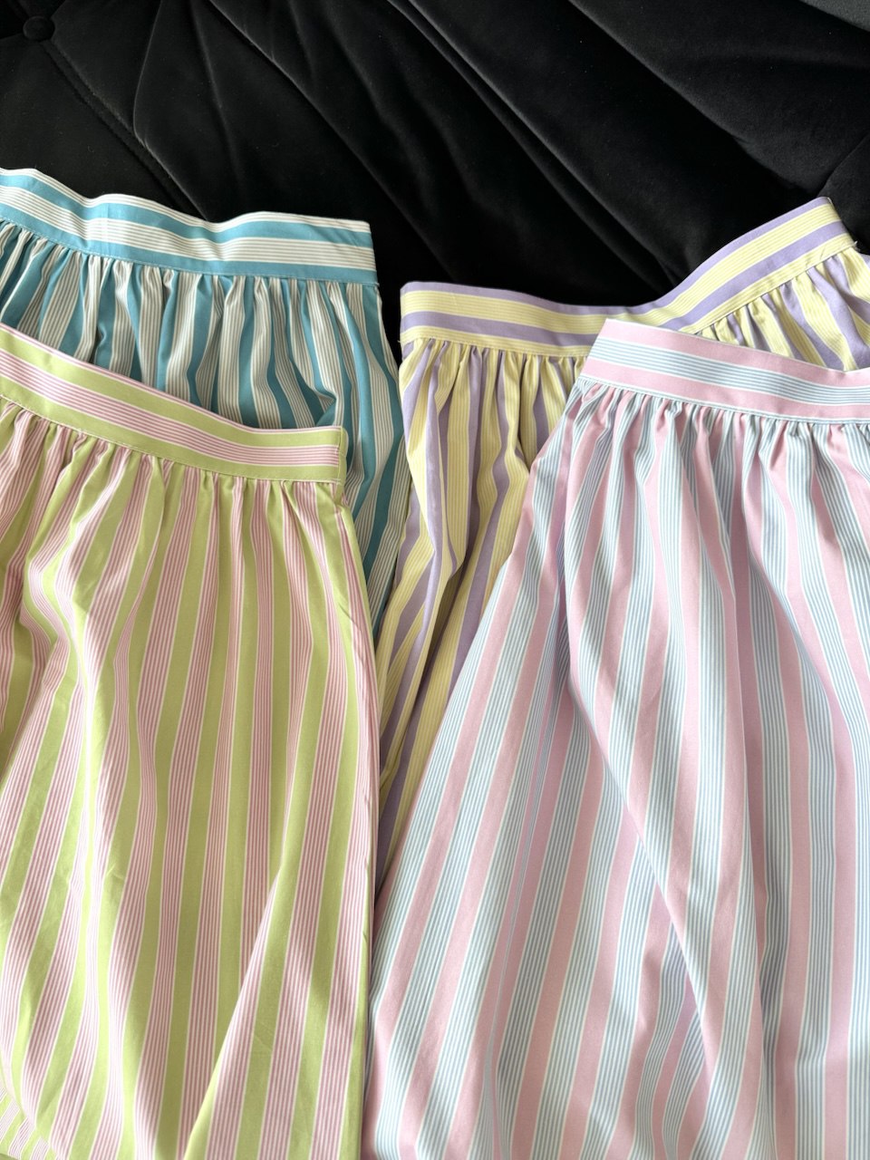 Candywave Skirt in Mango Berry