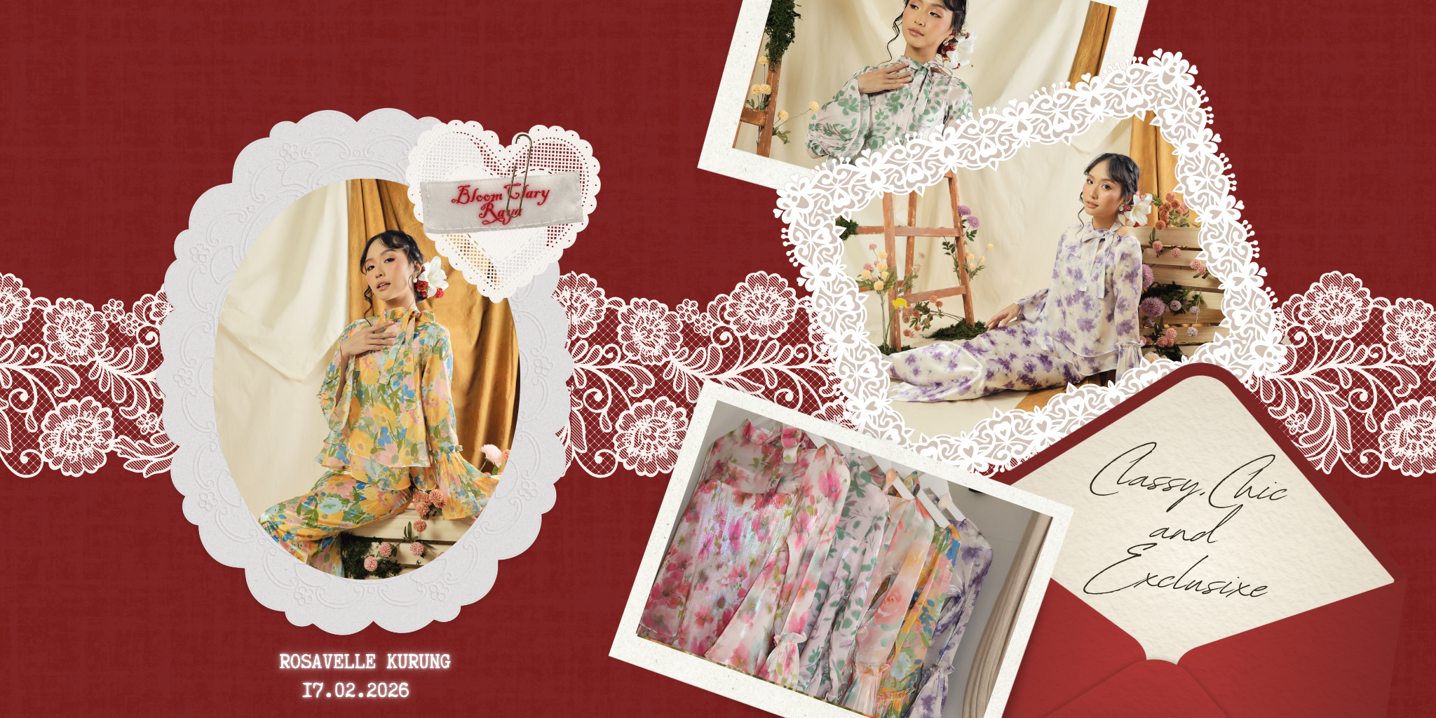 Rosavelle Kurung