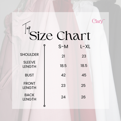 The Ruffle Top in Strawberry