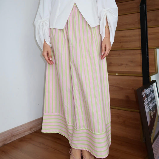 Candywave Skirt in Pink Lemon