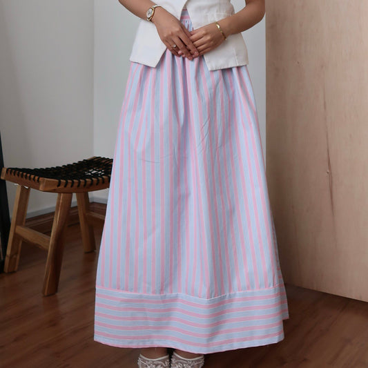 Candywave Skirt in Pink Sky